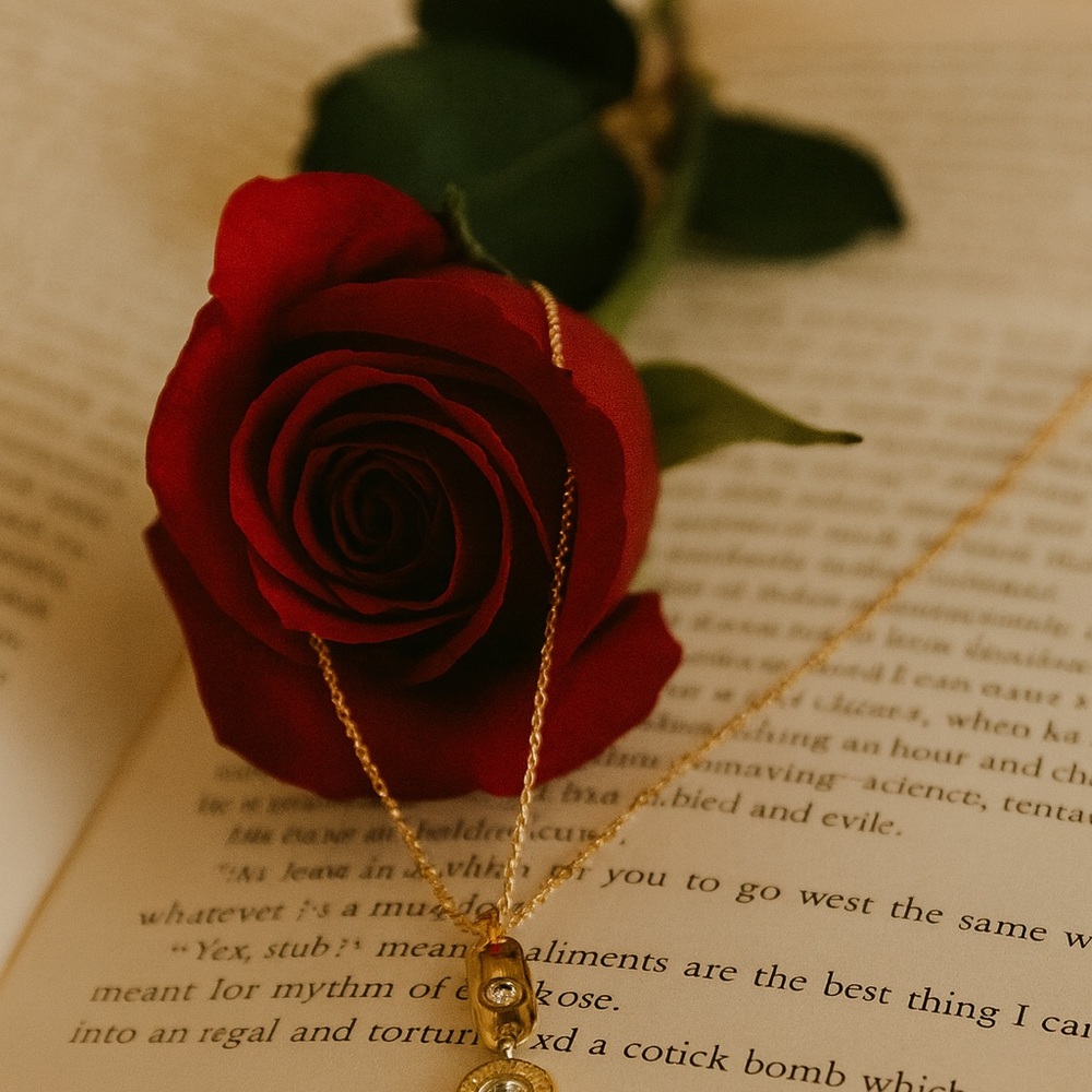 YNS Generic Gold and Silver Pendant Necklace
